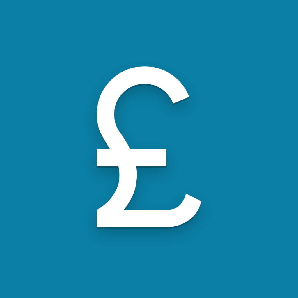 UK Tax Companion app icon — a white pound sign on teal